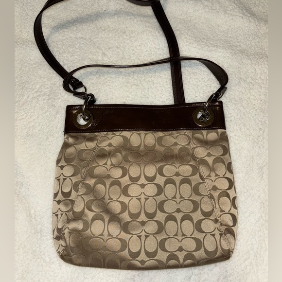 Coach Monogram Crossbody Bag - Picture 4 of 5